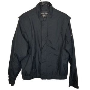 Dryjoys By FootJoy Mens Medium Black Jacket Long S